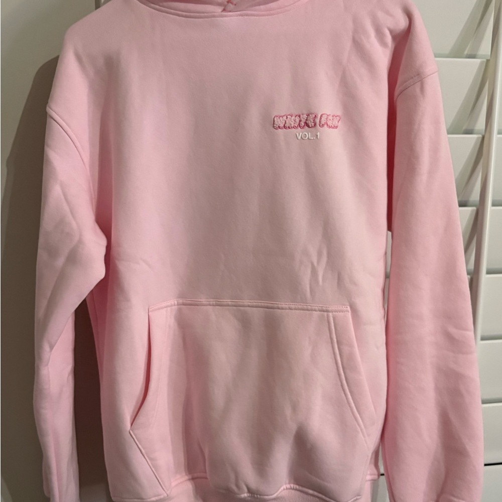 White Fox Boutique Light Pink Crew Neck Sweater
